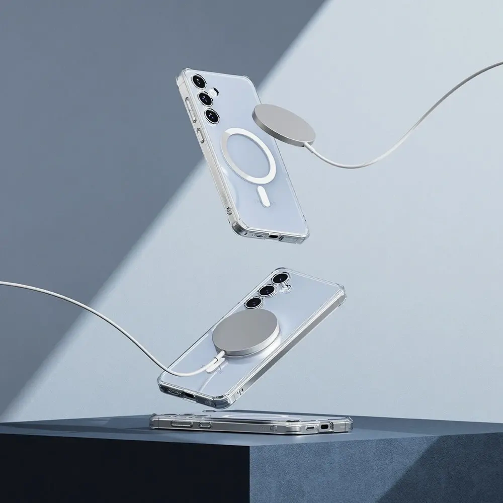 Wholesale Ringke Fusion Magnetic MagSafe Samsung Galaxy S24 FE Clear - RGK11675 - {ean13} - Hurt