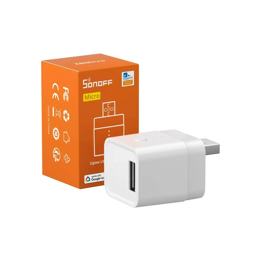 Hurtownia GSM - SONOFF Okos adapter, USB ZigBee kapcsoló ZBMicro (max 36W) - SNF181 - {ean13} - Hurt