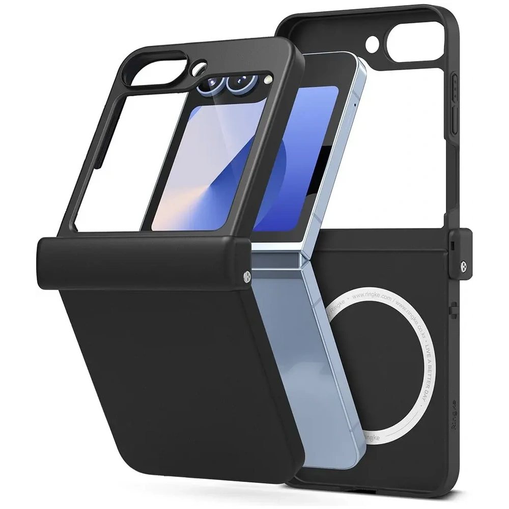 Hurtownia GSM - Ringke Slim Hinge Magnetic MagSafe Samsung Galaxy Z Flip 6 Schwarz - RGK11682 - {ean13} - Hurt
