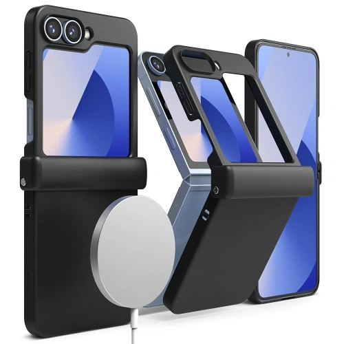 Etui Ringke Slim Hinge Magnetic MagSafe Samsung Galaxy Z Flip 6 / 7 FE Black