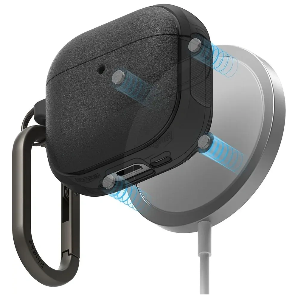 Hurtownia GSM - Ringke Onyx Magnetic MagSafe Apple AirPods 4 Fekete - RGK11686 - {ean13} - Hurt