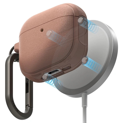 Etui Ringke Onyx Magnetic MagSafe Apple AirPods 4 Constant Coral