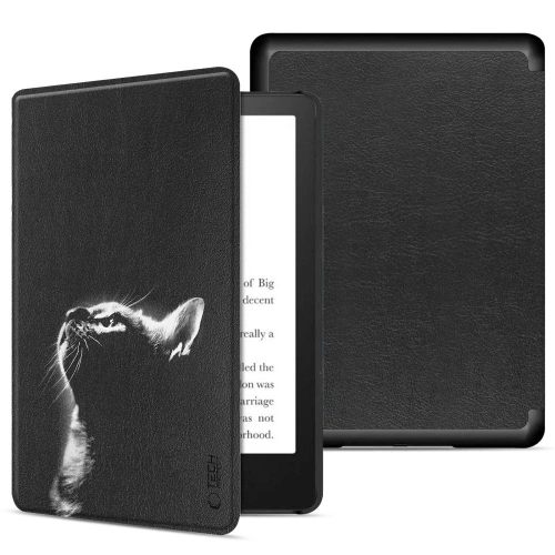 Etui Tech-Protect SmartCase Kindle 11 / 12 2022 / 2024 Black Cat