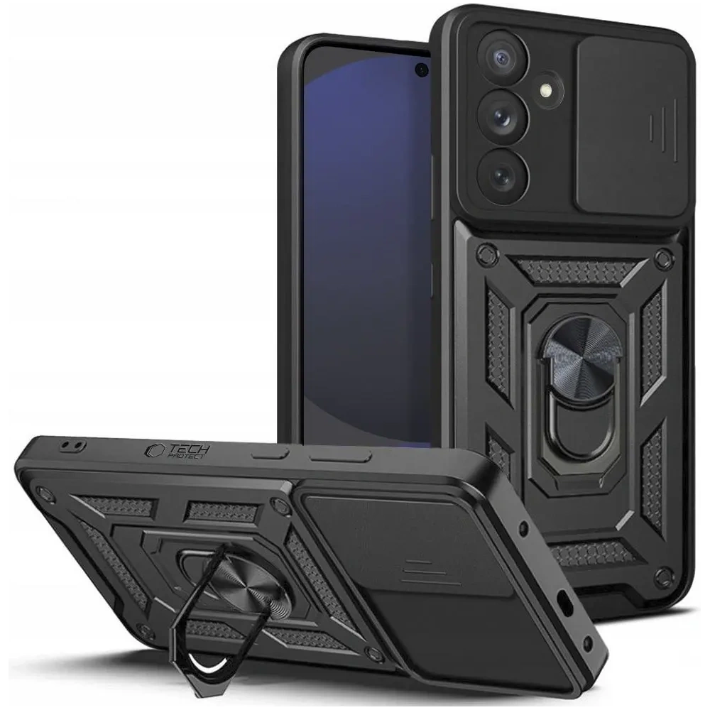 Hurtownia GSM - Tech-Protect Camshield Pro Samsung Galaxy S24 FE Negru - THP3514 - {ean13} - Hurt