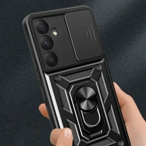 Tech-Protect Camshield Pro Samsung Galaxy S24 FE Fekete