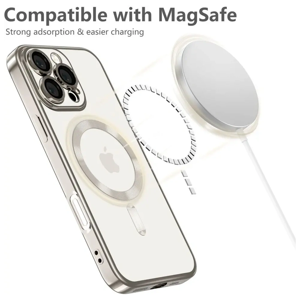 Hurtownia GSM - Etui Tech-Protect MagFlex MagSafe Apple iPhone 16 Pro Shiny Titanium - THP3517 - {ean13} - Hurt