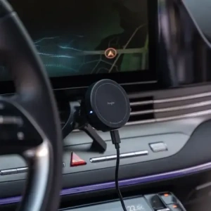 Hurtownia GSM - Ringke Peltier Qi2 Magnetic MagSafe Lüftungs Auto Halterung Kabelloses Ladegerät 15W Schwarz - RGK11692 - {ean13} - Hurt