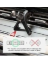 Hurtownia GSM - Ringke Peltier Qi2 Magnetic MagSafe Szellőző Autós Töltő Vezeték nélküli Töltő 15W Fekete - RGK11692 - {ean13} - Hurt