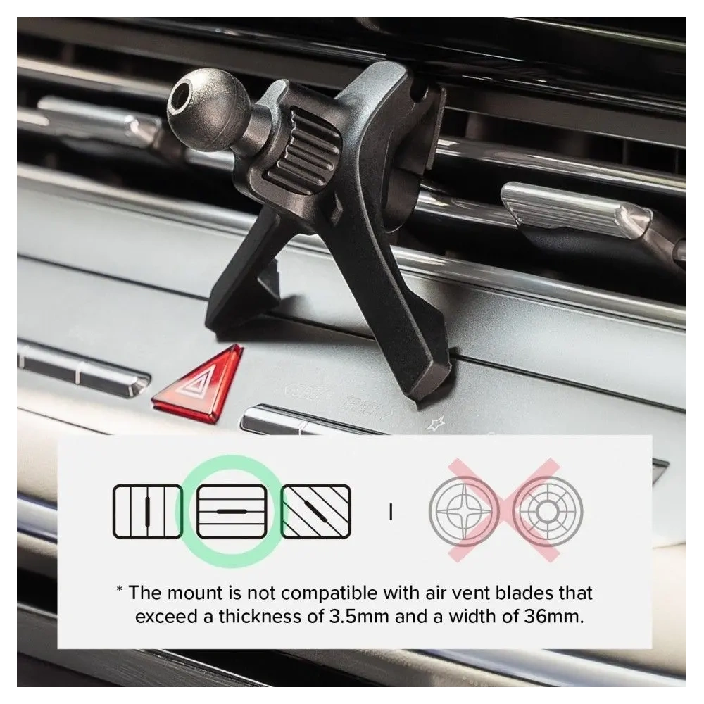 Hurtownia GSM - Ringke Peltier Qi2 Magnetic MagSafe Suport Auto cu Ventilare Încărcător Wireless 15W Negru - RGK11692 - {ean13} - Hurt