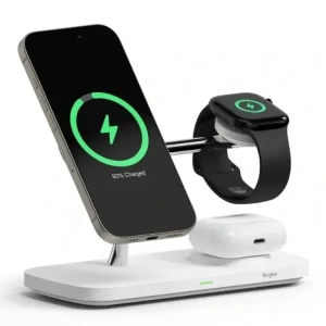 Hurtownia GSM - Ringke 3in1 Qi2 Magnetic Töltő MagSafe Vezeték nélküli Töltő Fehér - RGK11693 - {ean13} - Hurt