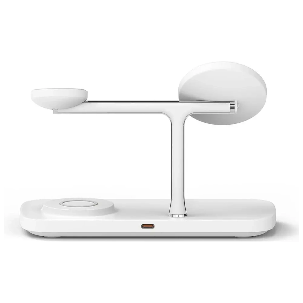Hurtownia GSM - Bezdrátová nabíječka Ringke 3w1 Qi2 Magnetic MagSafe Wireless Charger White - RGK11693 - {ean13} - Hurt
