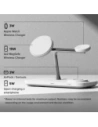 Hurtownia GSM - Ringke Încărcător 3in1 Qi2 Magnetic Încărcător Wireless MagSafe Alb - RGK11693 - {ean13} - Hurt