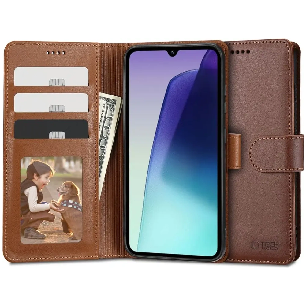 Hurtownia GSM - Tech-Protect Portofel Xiaomi Redmi 14C / Poco C75 Maro - THP3521 - {ean13} - Hurt