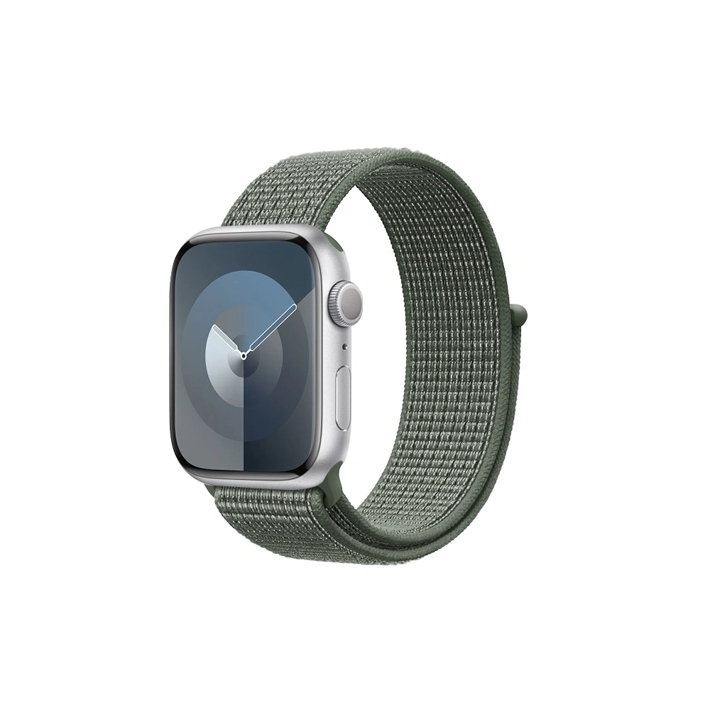 Hurtownia GSM - Pasek Crong Nylon Apple Watch 4/5/6/7/SE/8/9/10 40/41/42mm (Vojenská zelená) - CRG812 - {ean13} - Hurt