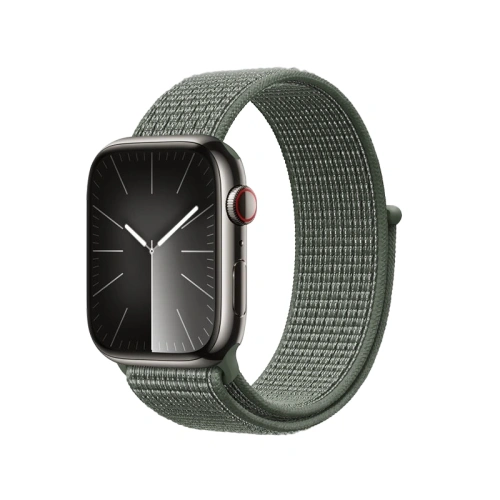 Pasek Crong Nylon Apple Watch 4/5/6/7/SE/8/9/10 40/41/42mm (Military Green)