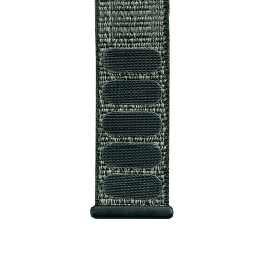 Pasek Crong Nylon Apple Watch 4/5/6/7/SE/8/9/10 40/41/42mm (Military Green)