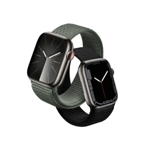 Hurtownia GSM - Pasek Crong Nylon Apple Watch 4/5/6/7/SE/8/9/10 40/41/42mm (Vojenská zelená) - CRG812 - {ean13} - Hurt