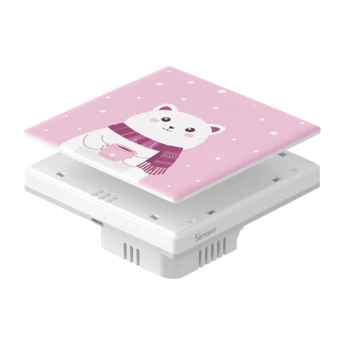 Ozdobna osłona / nakładka dziecięca na dotykowy włącznik T5 SONOFF Cartoon 1C