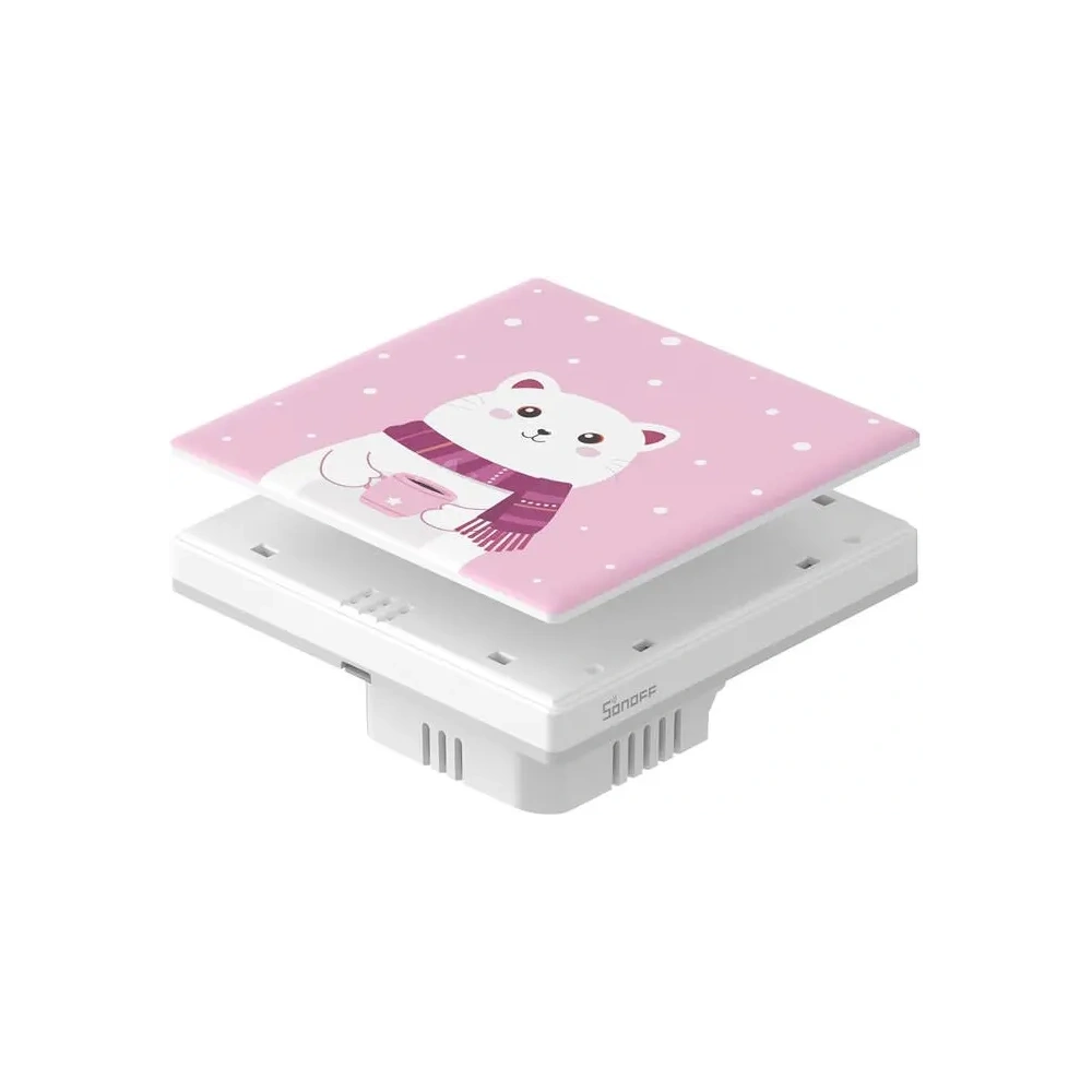 Wholesale SONOFF T5 decorative cover / child cap Cartoon 1C for touch switch - SNF183 - {ean13} - Hurt