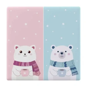 Wholesale SONOFF T5 decorative cover / child cap Cartoon 2C for touch switch - SNF184 - {ean13} - Hurt