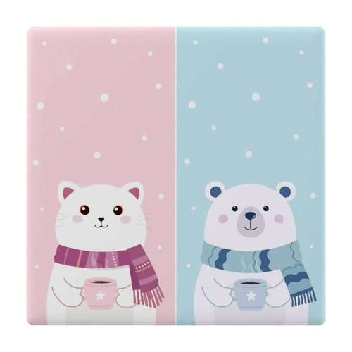 Ozdobna osłona / nakładka dziecięca na dotykowy włącznik T5 SONOFF Cartoon 2C