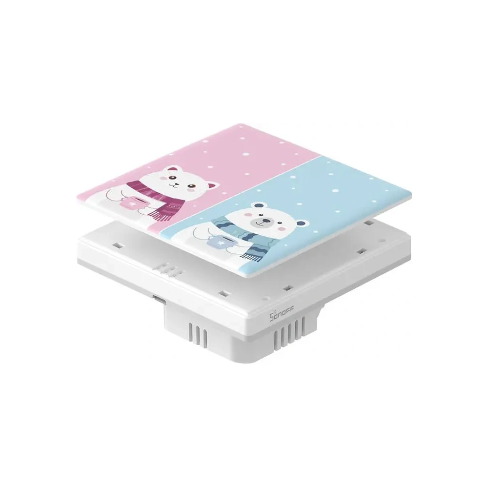 Hurtownia GSM - SONOFF T5 dekorative Abdeckung / Kindersicherung Cartoon 2C für Touch-Schalter - SNF184 - {ean13} - Hurt