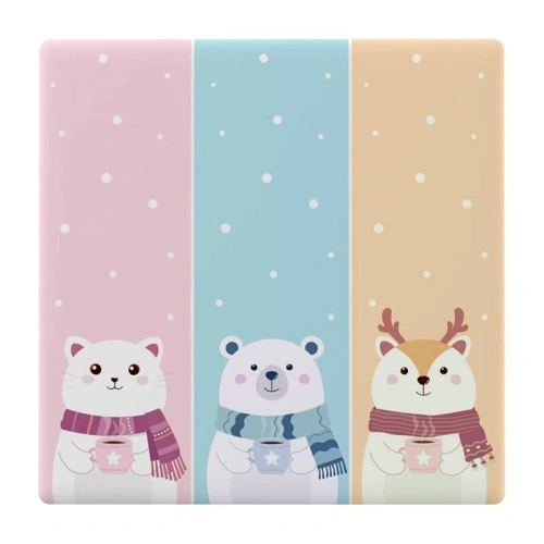 Ozdobna osłona / nakładka dziecięca na dotykowy włącznik T5 SONOFF Cartoon 3C