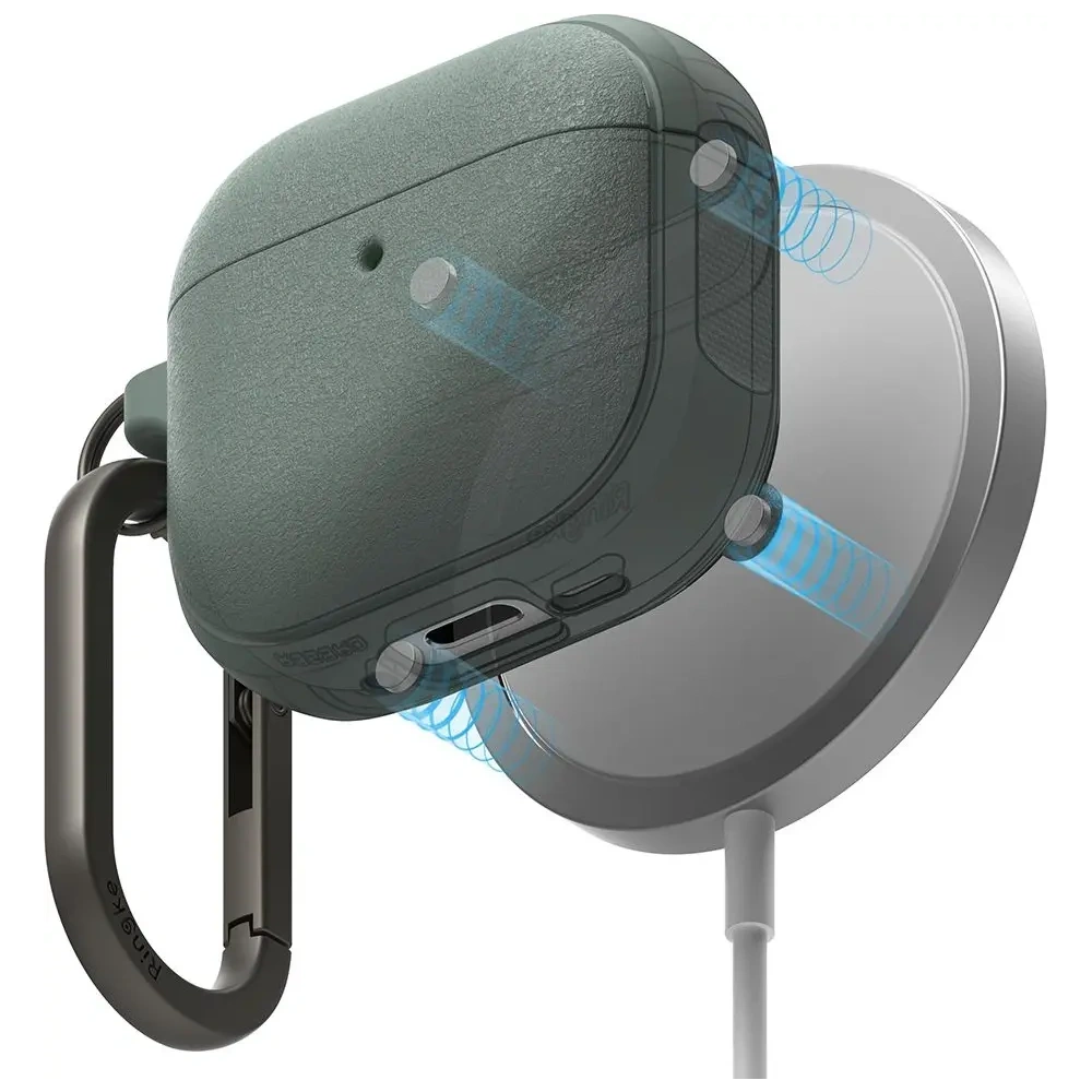 Hurtownia GSM - Etui Ringke Onyx Magnetic Magsafe Apple AirPods 4 Sage Green - RGK11695 - {ean13} - Hurt