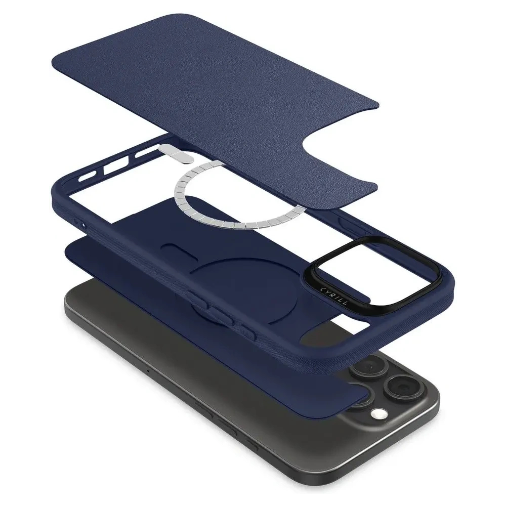 Hurtownia GSM - Etui Spigen Cyrill Kajuk Mag MagSafe Apple iPhone 16 Pro Navy - SPN16548 - {ean13} - Hurt