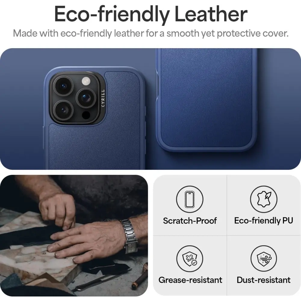 Hurtownia GSM - Etui Spigen Cyrill Kajuk Mag MagSafe Apple iPhone 16 Pro Navy - SPN16548 - {ean13} - Hurt