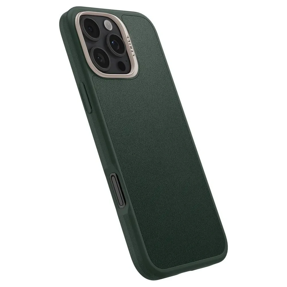 Wholesale Spigen Cyrill Kajuk Mag MagSafe Apple iPhone 16 Pro Forest Green - SPN16549 - {ean13} - Hurt