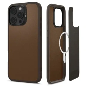 Spigen Cyrill Kajuk Mag MagSafe Apple iPhone 16 Pro Saddle Brown