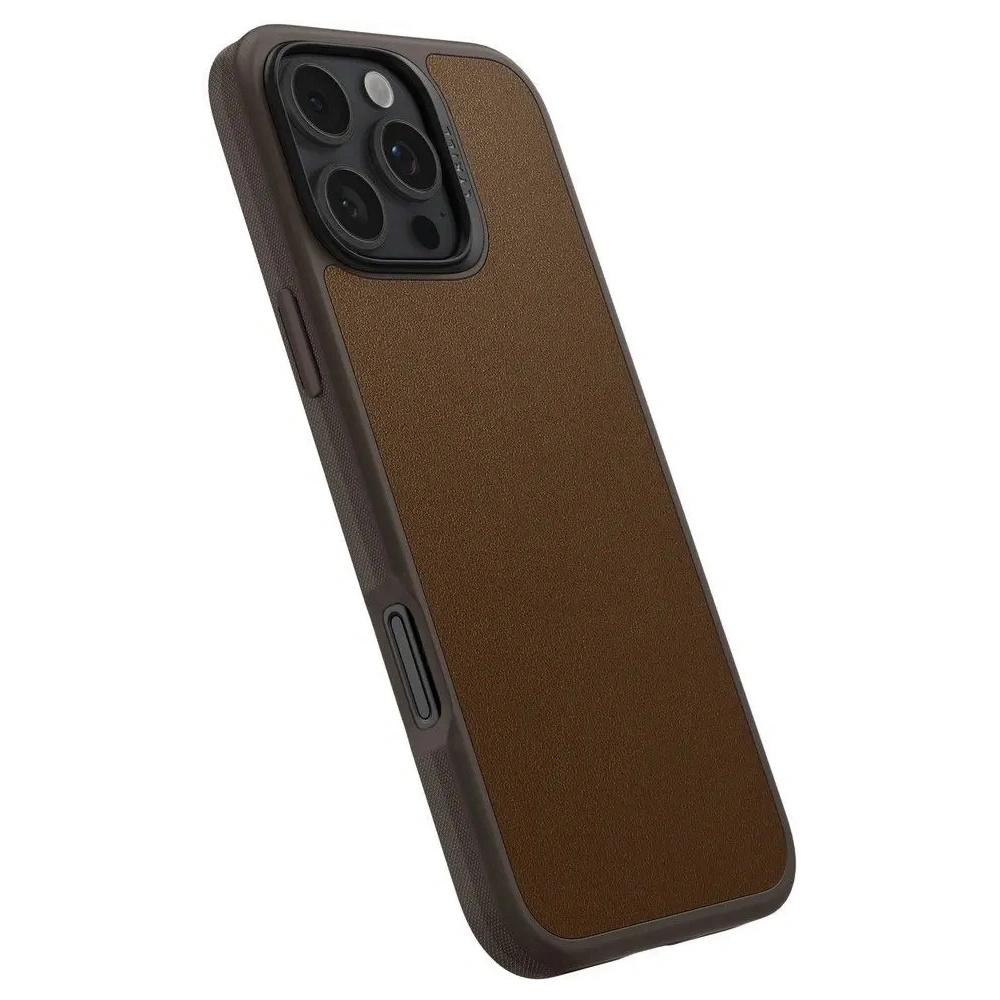 Hurtownia GSM - Spigen Cyrill Kajuk Mag MagSafe Apple iPhone 16 Pro Táska Barna - SPN16550 - {ean13} - Hurt