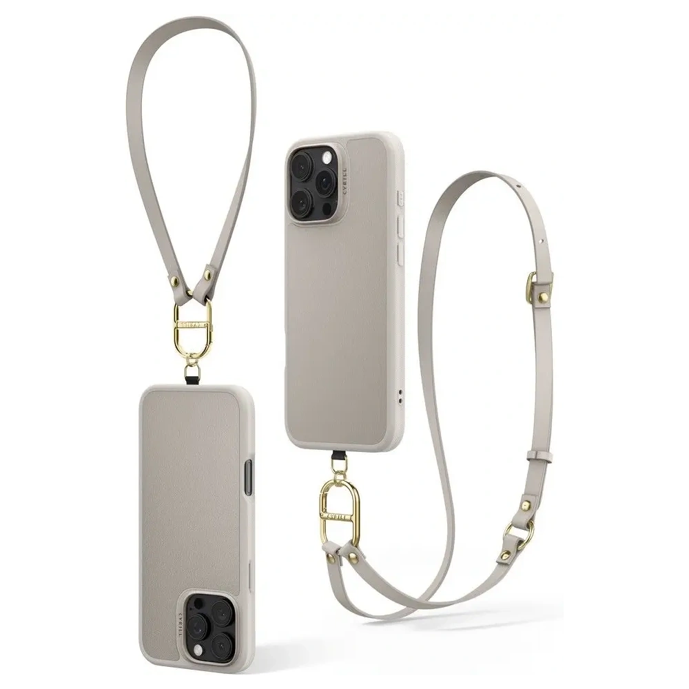 Hurtownia GSM - Etui Spigen Cyrill Kajuk Classic Charm Mag MagSafe Apple iPhone 16 Pro Cream - SPN16553 - {ean13} - Hurt