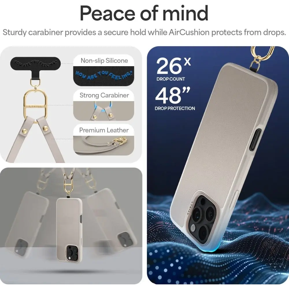 Hurtownia GSM - Etui Spigen Cyrill Kajuk Classic Charm Mag MagSafe Apple iPhone 16 Pro Cream - SPN16553 - {ean13} - Hurt