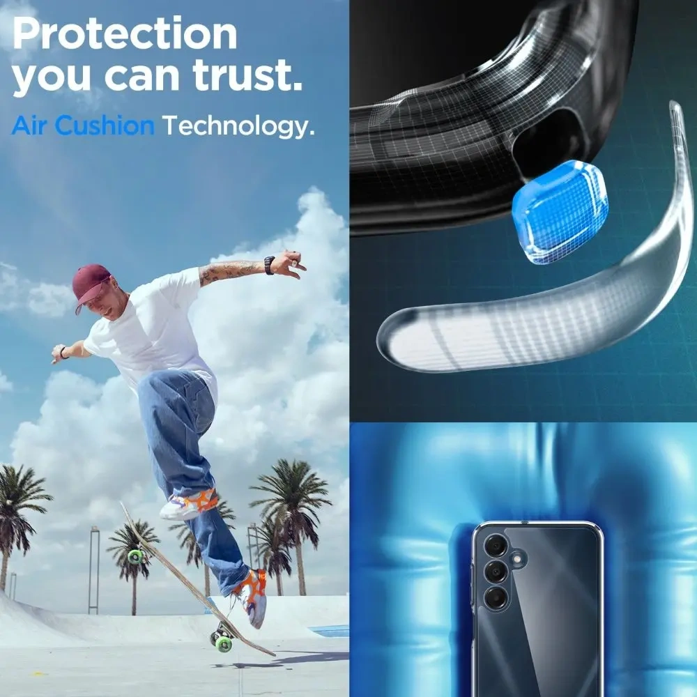 Hurtownia GSM - Etui Spigen Ultra Hybrid Samsung Galaxy A16 4G / 5G Crystal Clear - SPN16554 - {ean13} - Hurt