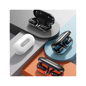 Hurtownia GSM - Căști wireless AWEI T93 Bluetooth 5.4 OWS + stație de andocare albă - AWEI234 - {ean13} - Hurt