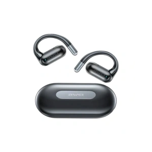 Hurtownia GSM - Bezdrátová sluchátka AWEI T93 Bluetooth 5.4 OWS + dokovací stanice černá/black - AWEI235 - {ean13} - Hurt