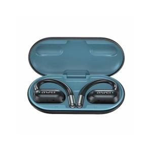 Hurtownia GSM - Căști wireless AWEI T93 Bluetooth 5.4 OWS + stație de încărcare albastră - AWEI236 - {ean13} - Hurt