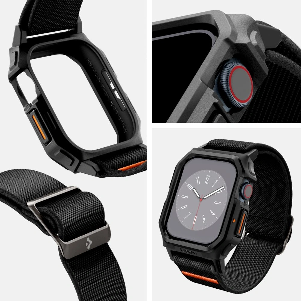 Hurtownia GSM - Spigen Lite Fit Pro Apple Watch 10 42mm Negru Mat - SPN16560 - {ean13} - Hurt