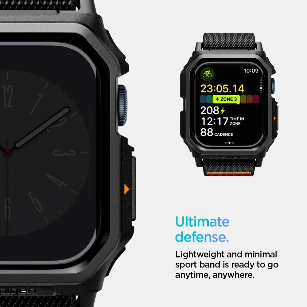 Hurtownia GSM - Spigen Lite Fit Pro Apple Watch 10 42mm Negru Mat - SPN16560 - {ean13} - Hurt