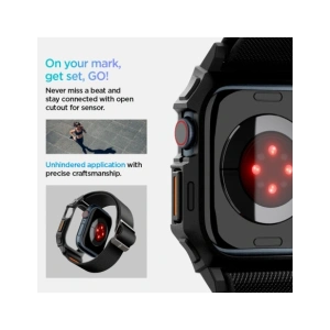 Hurtownia GSM - Spigen Lite Fit Pro Apple Watch 10 42mm Negru Mat - SPN16560 - {ean13} - Hurt