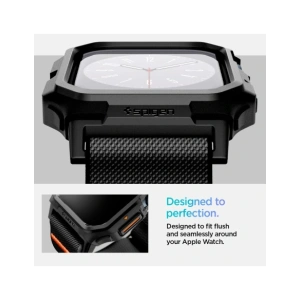 Hurtownia GSM - Spigen Lite Fit Pro Apple Watch 10 42mm Matt Fekete - SPN16560 - {ean13} - Hurt