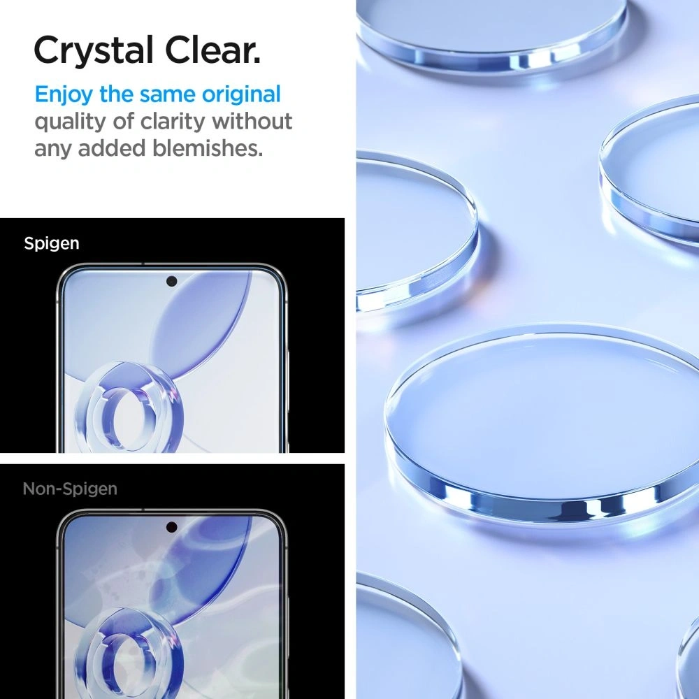 Hurtownia GSM - Spigen GLAS.tR ez Fit Samsung Galaxy S24 FE Clear [2 PACK] - SPN16561 - {ean13} - Hurt