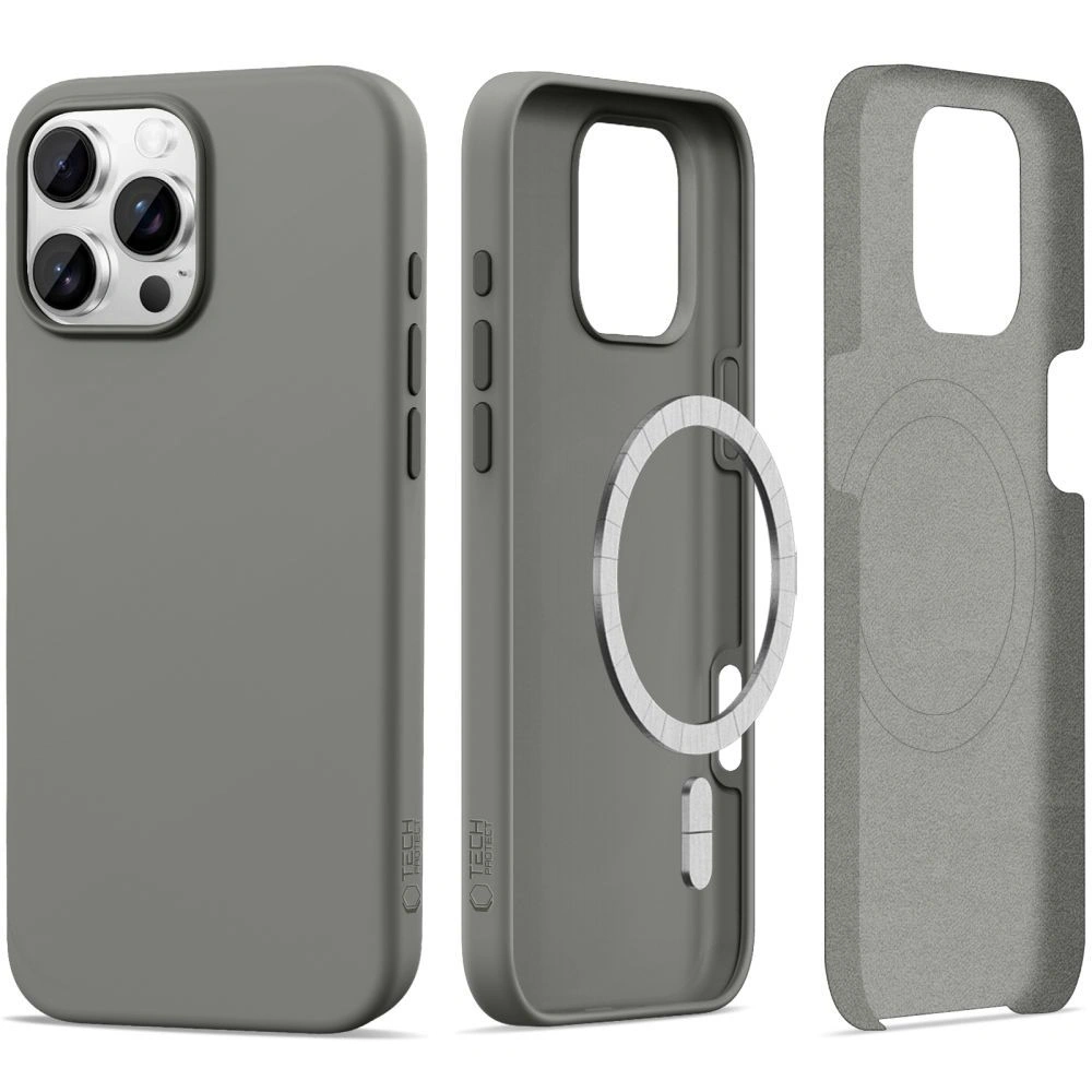 Wholesale Tech-Protect Silicone MagSafe Apple iPhone 16 Pro Matte Clay - THP3526 - {ean13} - Hurt