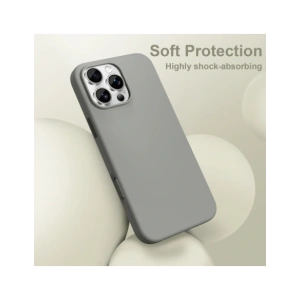Etui Tech-Protect Silicone MagSafe Apple iPhone 16 Pro Matte Clay