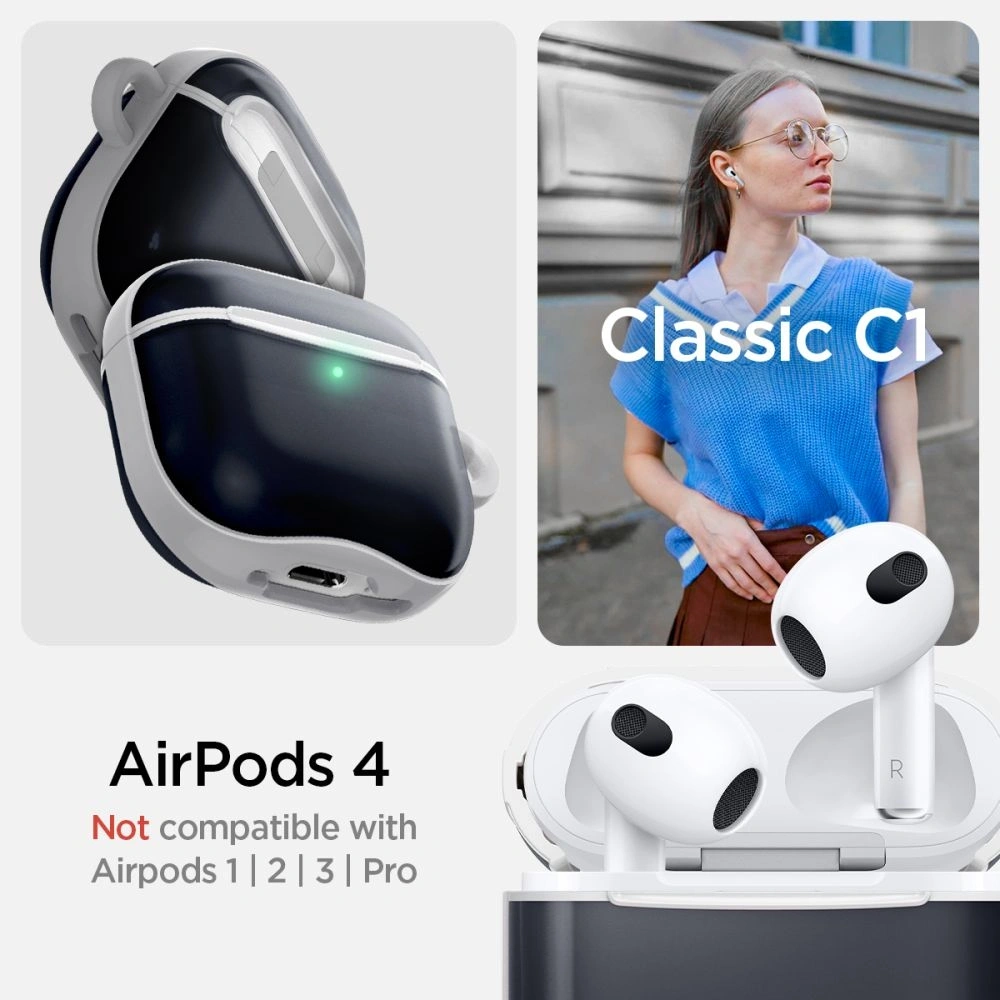 Hurtownia GSM - Spigen Classic C1 Apple AirPods 4 Graphit - THP3527 - {ean13} - Hurt