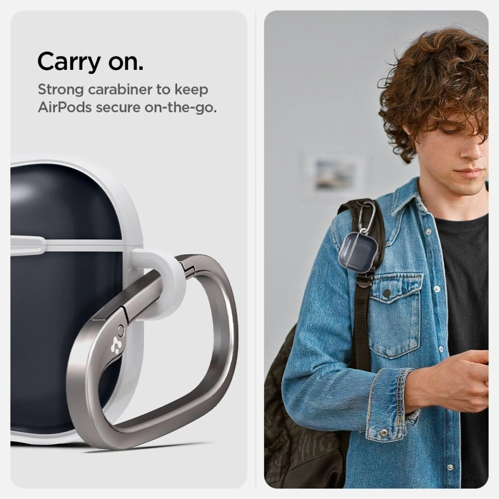 Wholesale Spigen Classic C1 Apple AirPods 4 Graphite - THP3527 - {ean13} - Hurt