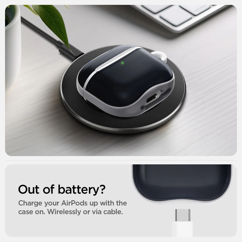 Hurtownia GSM - Spigen Classic C1 Apple AirPods 4 Graphit - THP3527 - {ean13} - Hurt