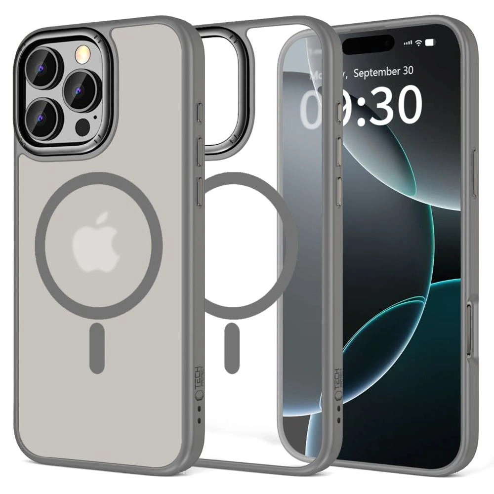 Hurtownia GSM - Etui Tech-Protect MagEdge MagSafe Apple iPhone 16 Pro Titanium/gunmetal - THP3528 - {ean13} - Hurt